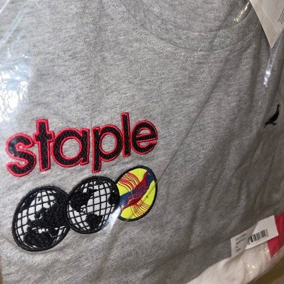 Staple Men’s Gray Graphic T-Shirt - XL - Picture 3 of 5